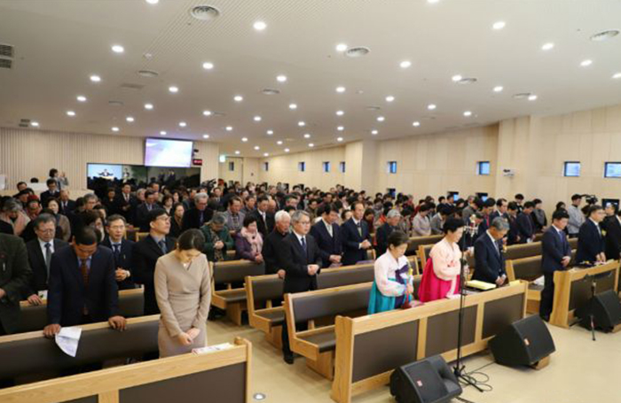 흥해교회 새성전은 2018년 4월 기공예배후 12월 입당했다. (사진=포항CBS).jpg