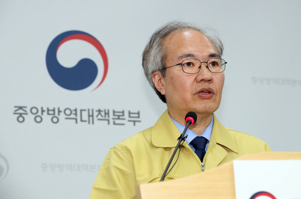 권준욱 중앙방역대책부본부장(국립보건연구원장).