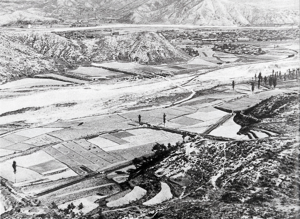 1947년도 구미 시가지 모습.