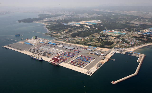 ▲ 포항 영일만항 전경