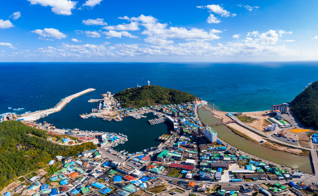 ▲ 영덕 죽도산 전경