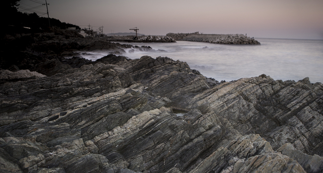 ▲ 영덕 대진리 편마암
