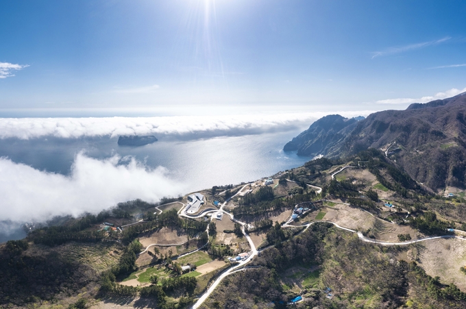 ▲ 경상북도가 추진하는 ‘낙후지역 발전 전략사업’에 최종 선정된 울릉군 북면 석포마을 전경 사진 울릉군