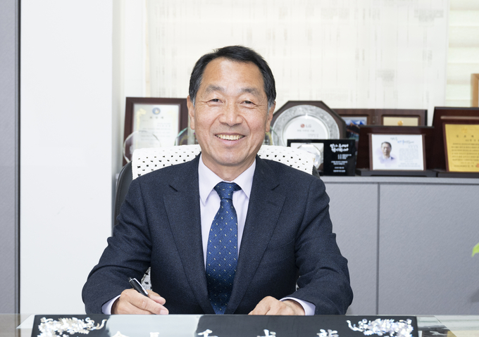 ▲ 천성용 ㈜창성공조기전 대표.