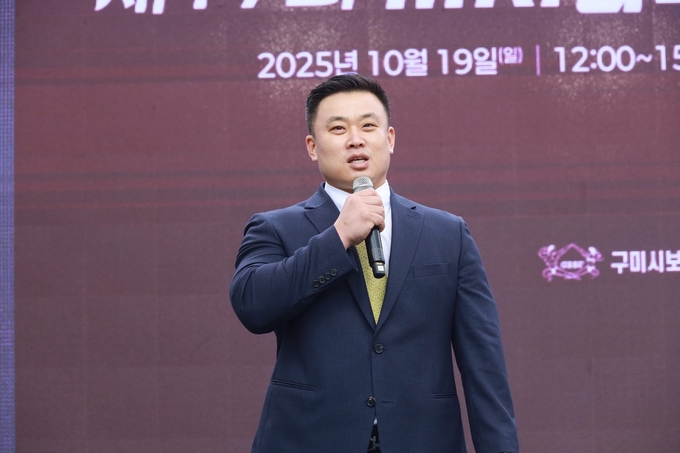 ▲ 최문희 세계피트니스선수권 대표팀 감독, 구미시보디빌딩협회장.