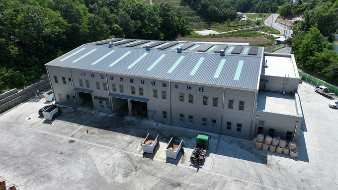 ▲ 생활자원회수센터를 통한 재활용 선별률 89%는 전국 최고 수준이다.