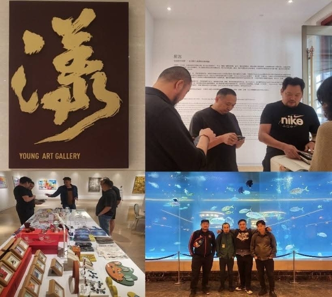 ▲ 작가 시지르바타르(Shijirbaatar artist)의 개인전 ‘교차점’ 전시를 진행했던 베이징 중-독 국제 컨벤션 및 전시 센터(Beijing China-Germany International Convention and Exhibition Center, 北京中德国际会议会展中心) 영 아트갤러리.