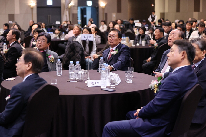 ▲ 사단법인 금오회가 18일 인터불고 엑스코호텔에서 제51회 금오대상 시상식을 열고 있다. 김영환 기자yhk@kyongbuk.com