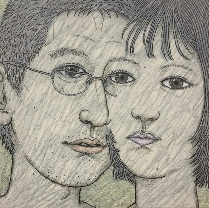 ▲ 손주왕 作 ‘너무 가까운 사랑’. 영천시 제공