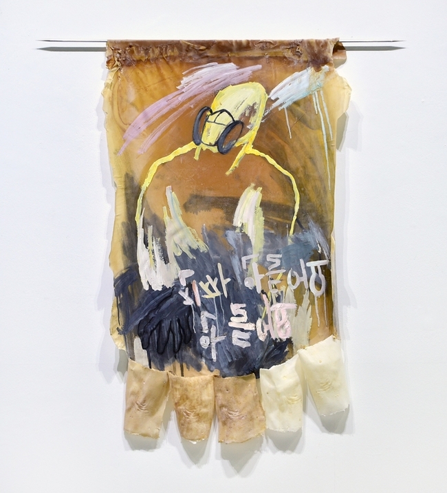 ▲ 최은희 作 ‘OKOKOK 읏읏읏 주조장에서 일하는 사람’. 영천시 제공