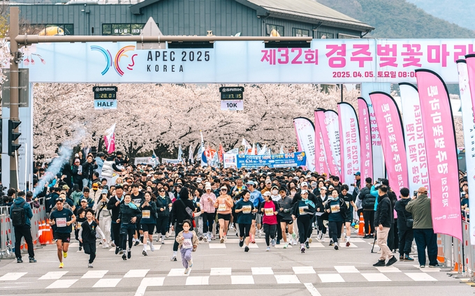 경주 'APEC 위상' 더해 벚꽃마라톤 국제대회 준비 박차