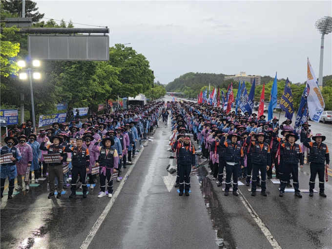 포스코 직고용 추진 관련 보도 이미지