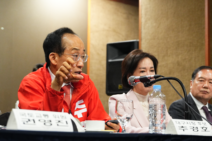 추경호 대구시장 예비후보, AI 의료·건설경기 회복 승부수